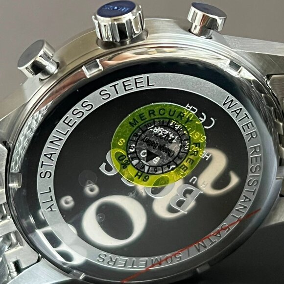 Hugo Boss Men’s Blue Navigator Chronograph Watch (HB1513498) NEW - Picture 3 of 12